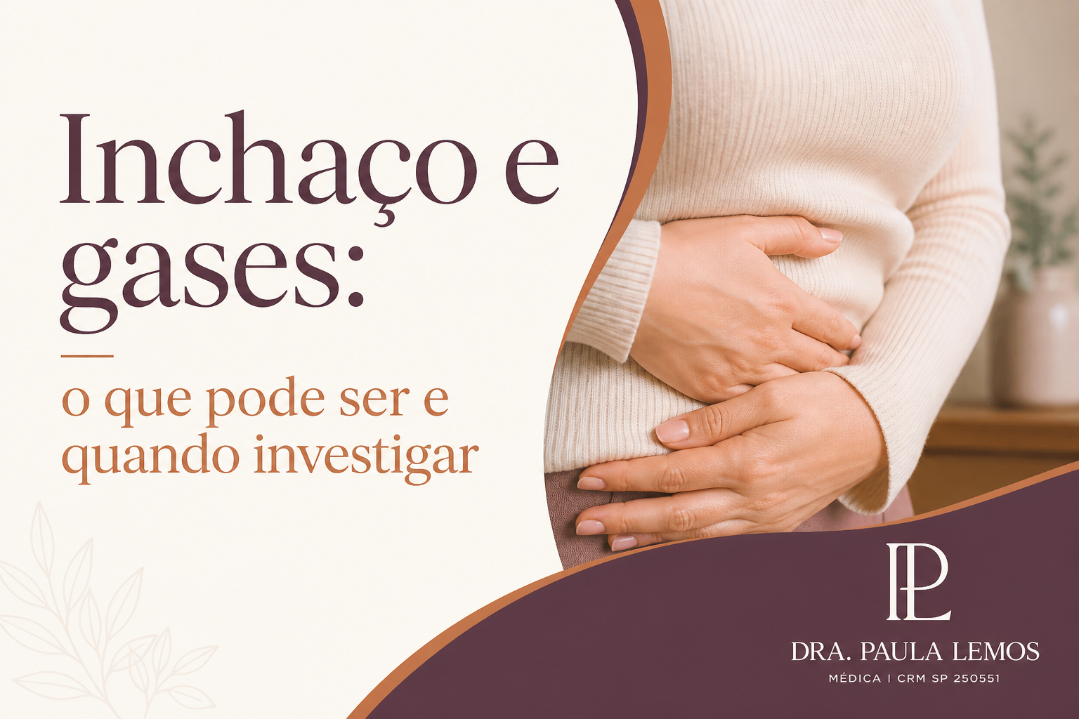 Anatomia do abdome mostrando o trato digestivo, com destaque para a barriga levemente inchada e indicações de gases intestinais, ilustrando os mecanismos de distensão abdominal